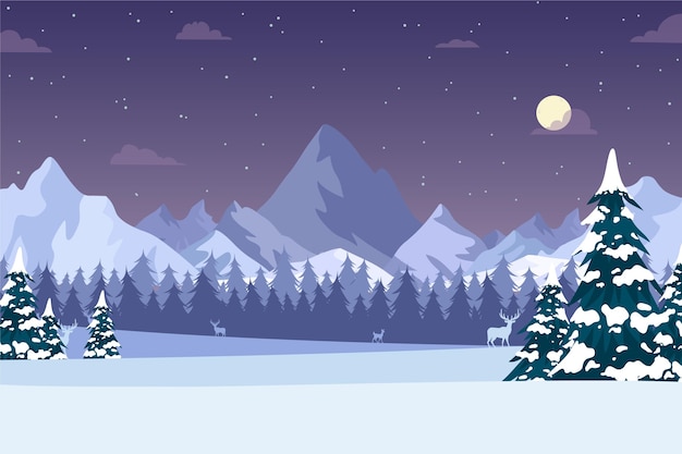 Download Christmas Landscape Images Free Vectors Stock Photos Psd PSD Mockup Templates