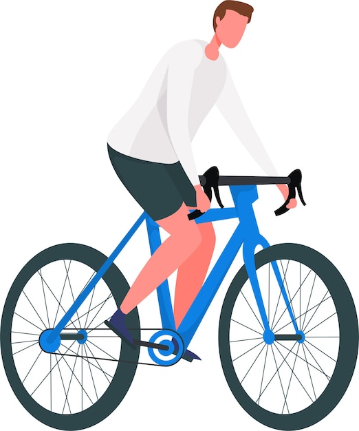 手描き世界自転車デーイラスト無料ベクトル プレミアムベクター