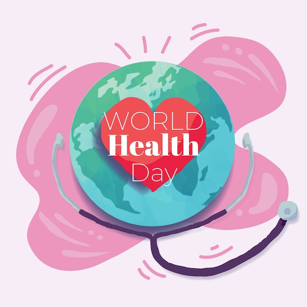 Download Free Hand Drawn World Health Day With Planet And Stethoscope Free Vector Use our free logo maker to create a logo and build your brand. Put your logo on business cards, promotional products, or your website for brand visibility.