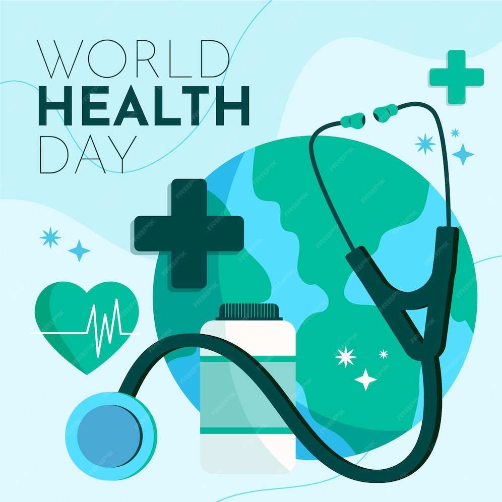 Free Vector | Hand drawn world health day