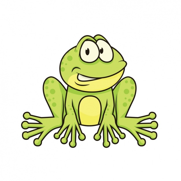 Hand painted frog design Vector | Free Download