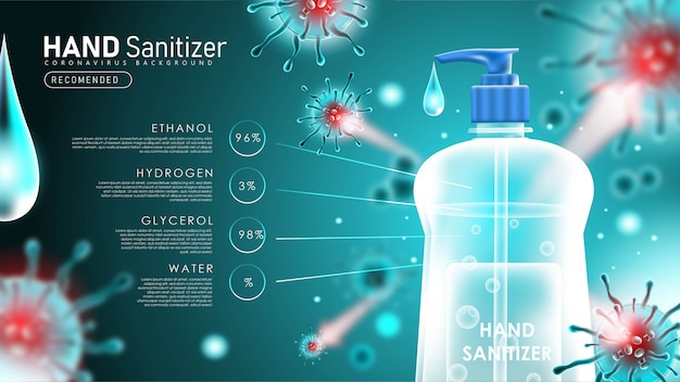 Download Company Logo Hand Sanitizer PSD - Free PSD Mockup Templates