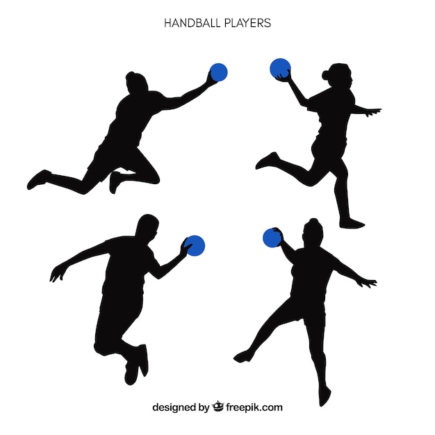 Download Free Handball Players Silhouette Free Vector Use our free logo maker to create a logo and build your brand. Put your logo on business cards, promotional products, or your website for brand visibility.