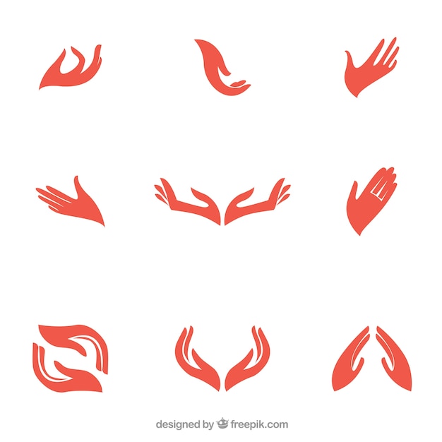 Premium Vector | Hands logo