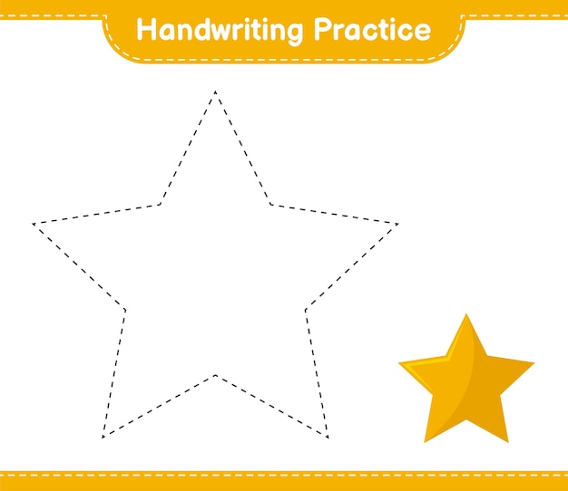 premium-vector-handwriting-practice-tracing-lines-of-stars-educational-children-game