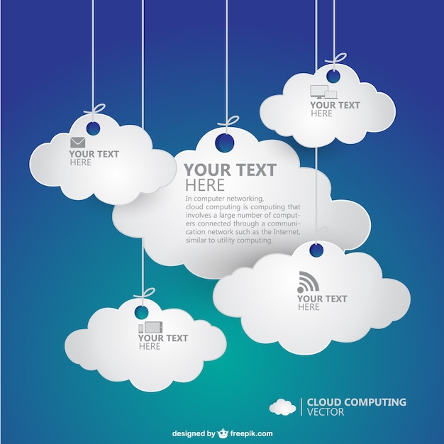 Download Cloud Computing Vector Vectors, Photos and PSD files | Free Download