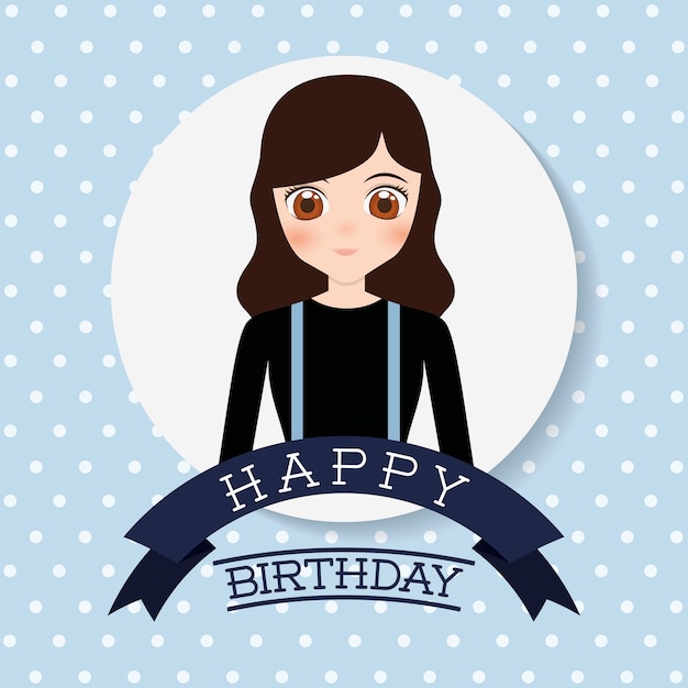 Download Free Happy Birthday Card With Anime Girl Icon Colorful Design Use our free logo maker to create a logo and build your brand. Put your logo on business cards, promotional products, or your website for brand visibility.