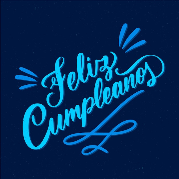Download Happy birthday concept lettering | Free Vector