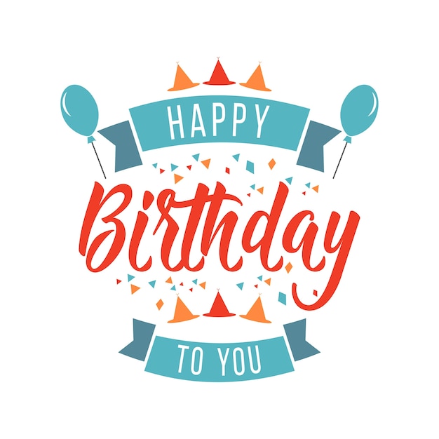 Premium Vector | Happy birthday to you background