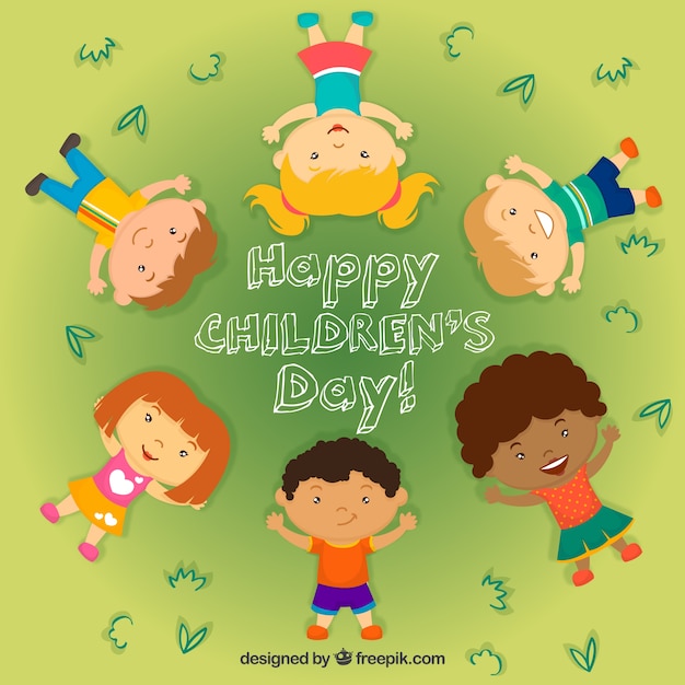 Happy children day background
