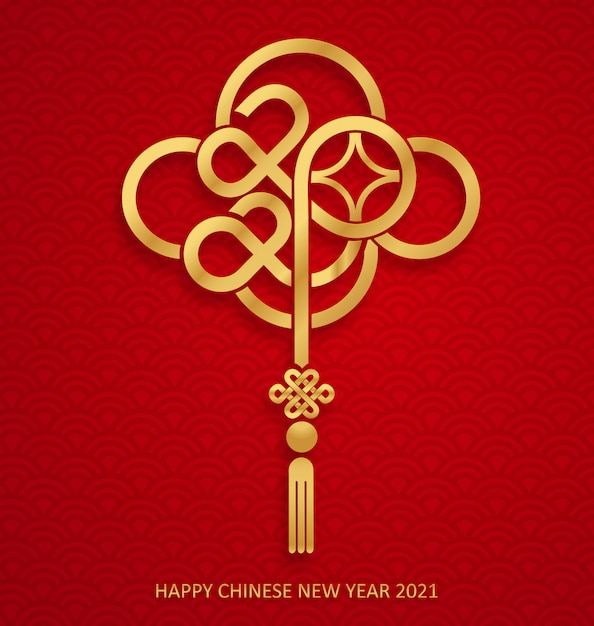 chinese new year fortune knot