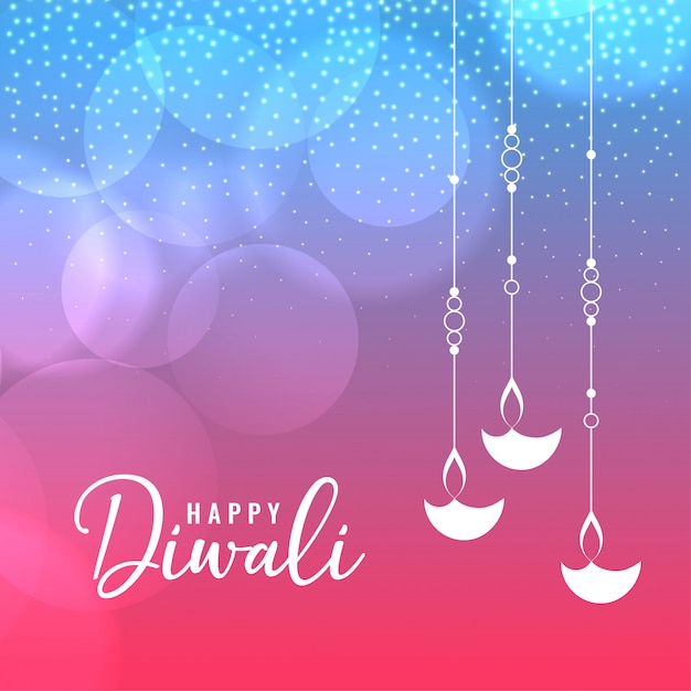 happy-diwali-festival-greeting-template-with-hanging-diya-vector-free