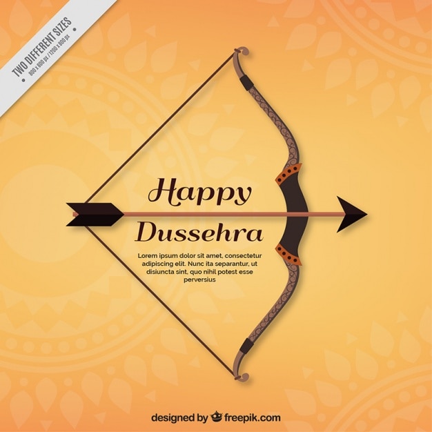 Download Free Download Free Happy Dussehra Background With Bow Vector Freepik Use our free logo maker to create a logo and build your brand. Put your logo on business cards, promotional products, or your website for brand visibility.