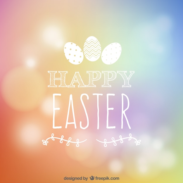 Happy easter background