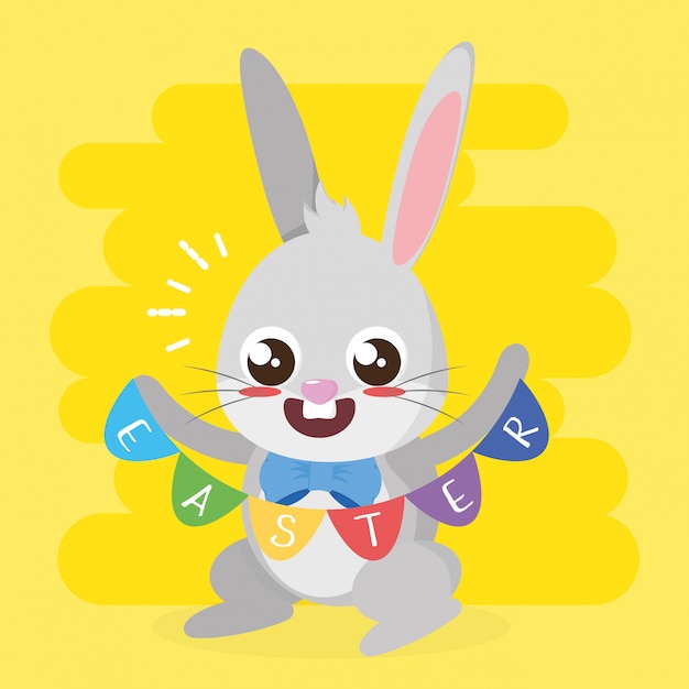 Download Free Vector | Happy easter card