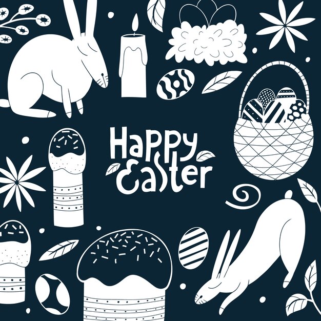 Download Free Happy Easter Design Template Premium Vector Use our free logo maker to create a logo and build your brand. Put your logo on business cards, promotional products, or your website for brand visibility.