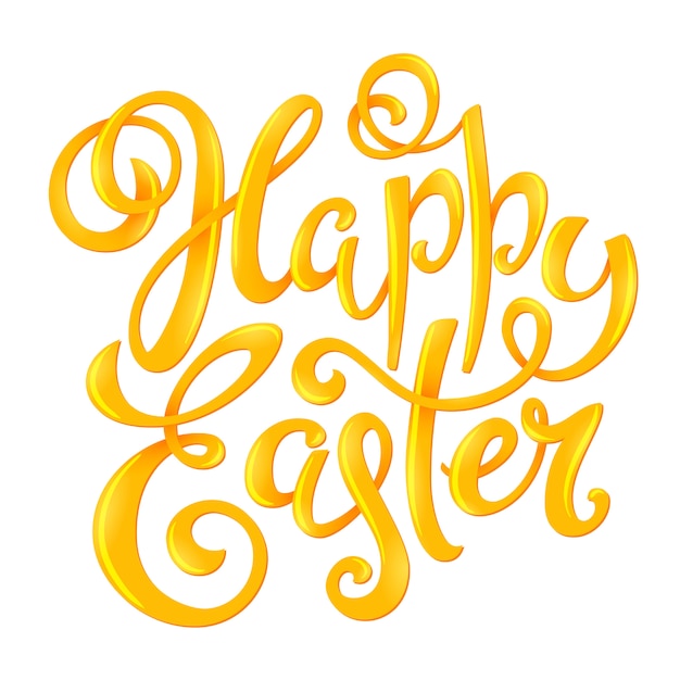 Premium Vector | Happy easter poster