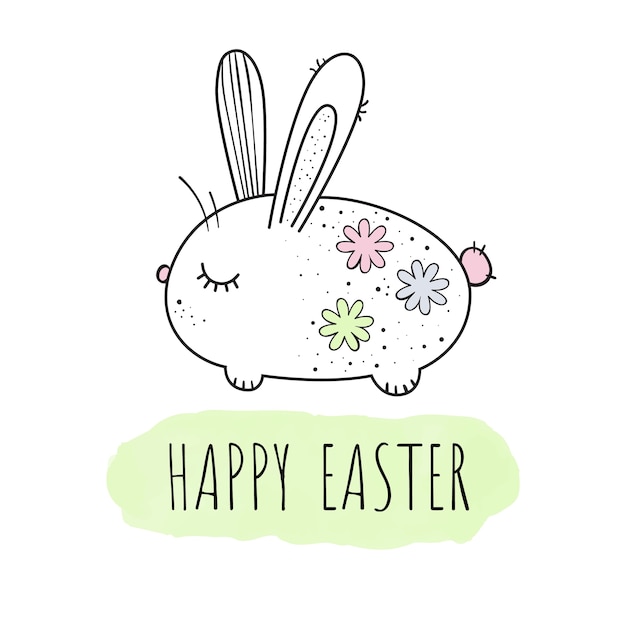 Premium Vector | Happy easter.