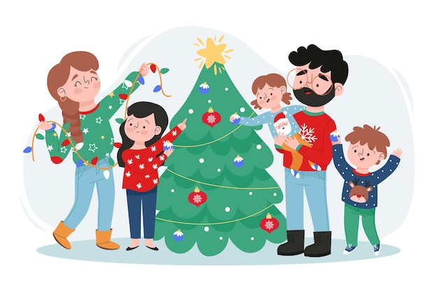 Free Free 166 Family Christmas Svg Free SVG PNG EPS DXF File