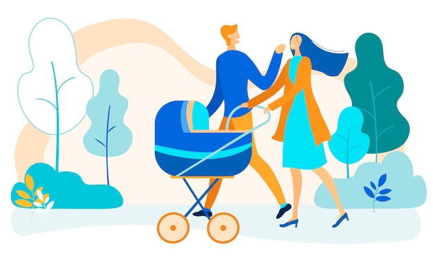 happy family baby stroller