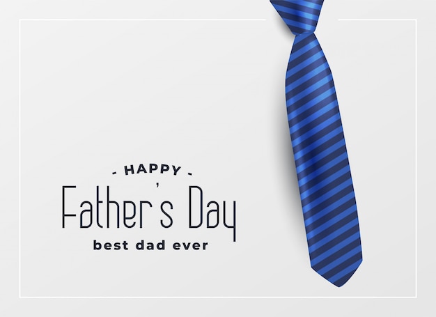 Free Vector Happy Father Day Greeting Card