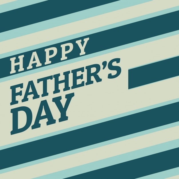 Happy fathers day background with\
stripess