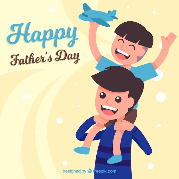 Download Happy fathers day background | Free Vector