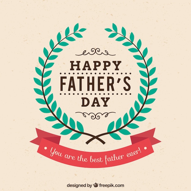 Download Free Vector | Happy fathers day card