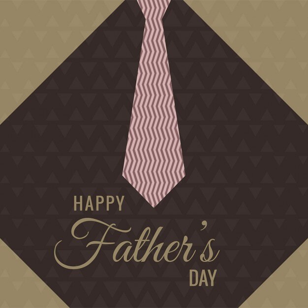Happy fathers day modern background