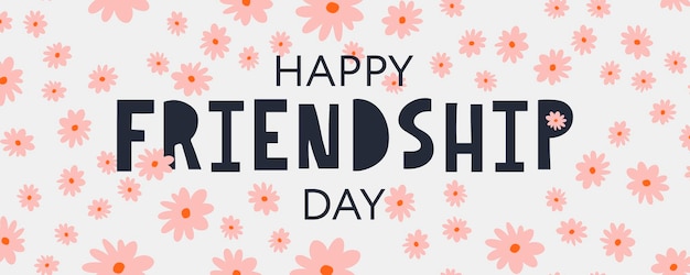 Premium Vector | Happy friendship day greeting card. for poster, flyer ...