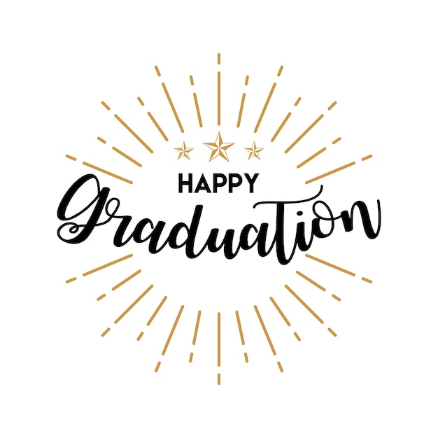 Download Happy graduation | Premium Vector