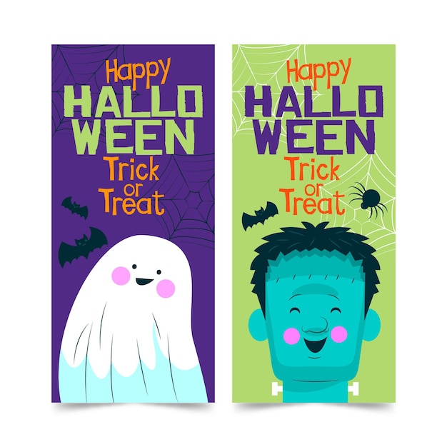 free-vector-happy-halloween-banner-template