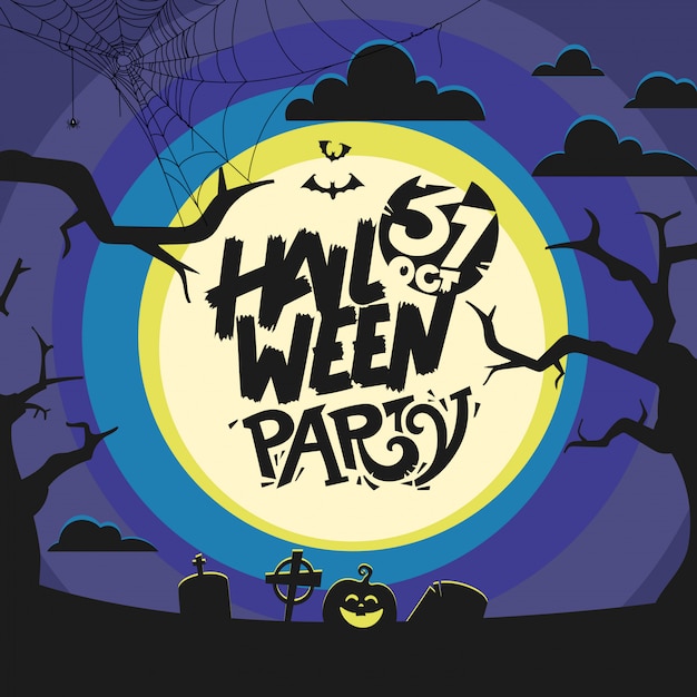 Download Happy halloween party concept. the 31 of the october party ...