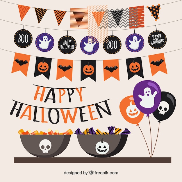 Download Happy halloween party Vector | Premium Download