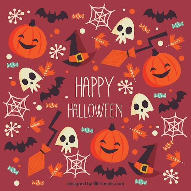 Free Vector | Happy hallowen