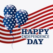 Free Vector Happy Independence Day Greeting Card 4th July Usa Design