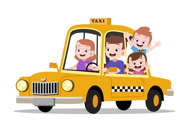 taxi taxi cartoon toys