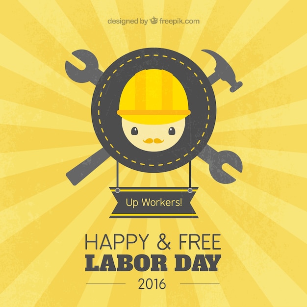 Happy labor day background