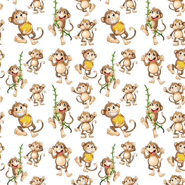 Printable Monkey Patterns