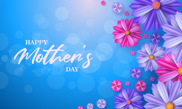 Premium Vector Happy Mothers Day Banner Greeting Card For Social Media