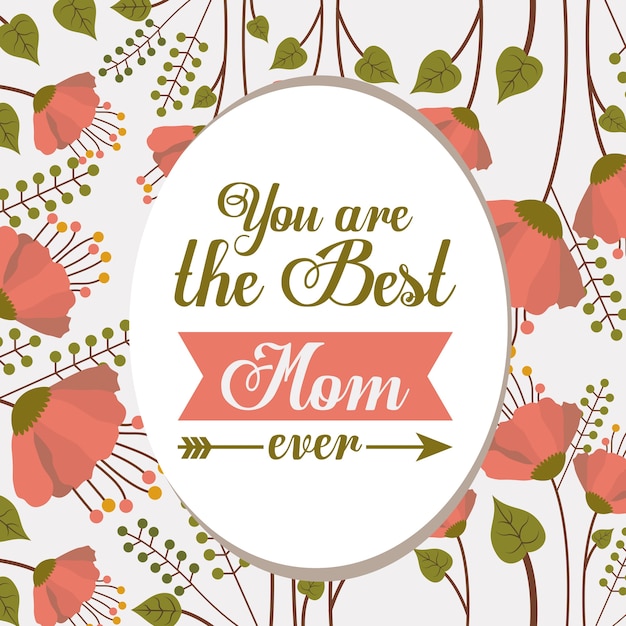 Premium Vector | Happy mothers day design