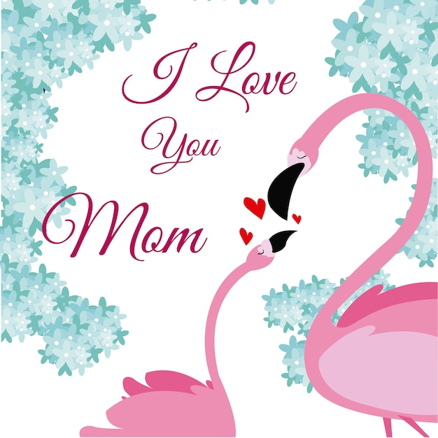 happy mothers day flamingo images