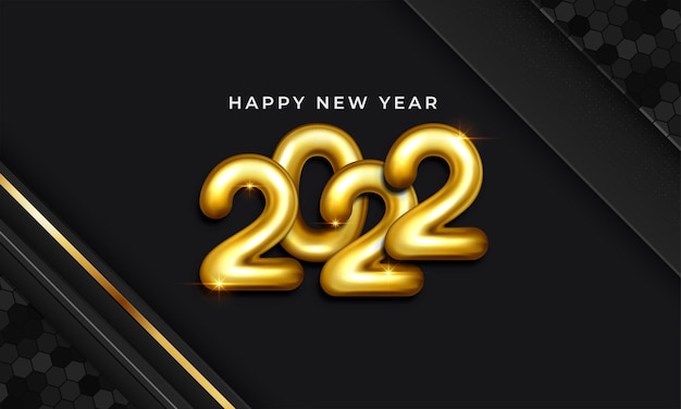 Premium Vector | Happy new 2022 year. holiday vector illustration of ...