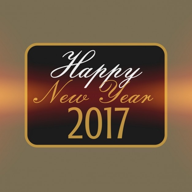 Happy new year 2017 background