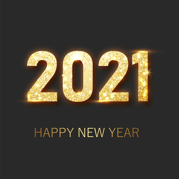 新年あけましておめでとうございます2021バナー。黄金の高級テキスト2021新年あけましておめでとうございます ...