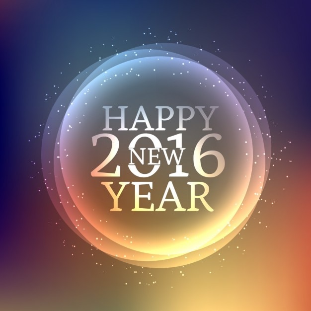 Free Vector | Happy new year greeting wishes