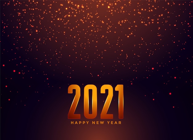 Free Vector | Happy new year lights background