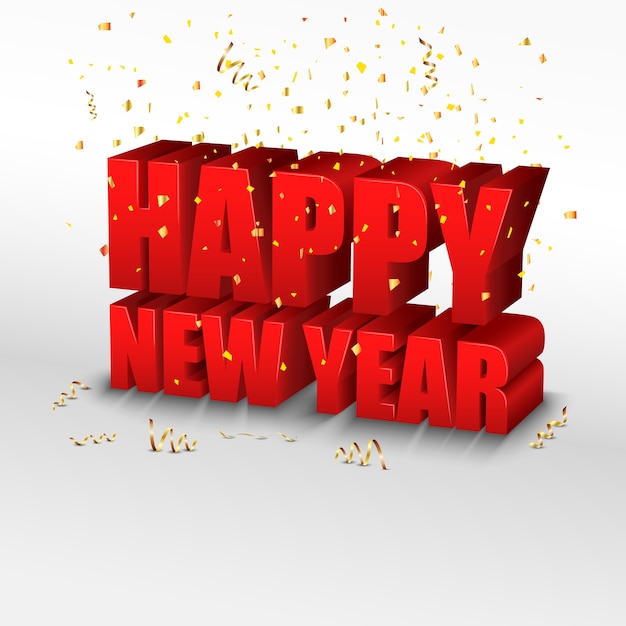 Premium Vector | Happy new year