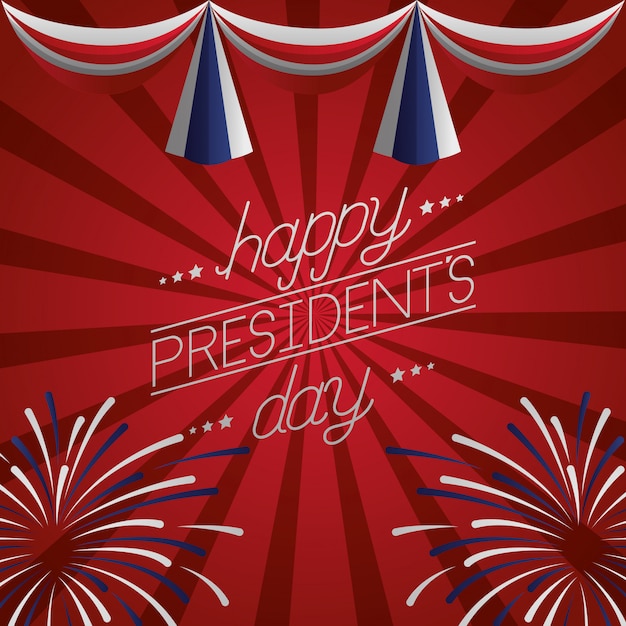 Happy presidents day Vector | Free Download