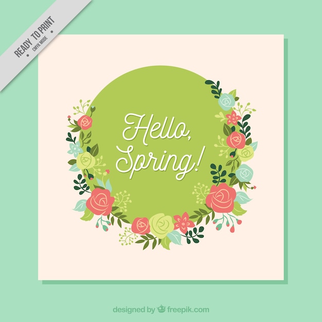 free-vector-happy-spring-card-with-pretty-roses-and-leaves